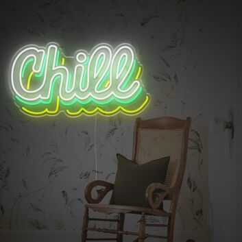 Illusion Chill LED Neon Sign