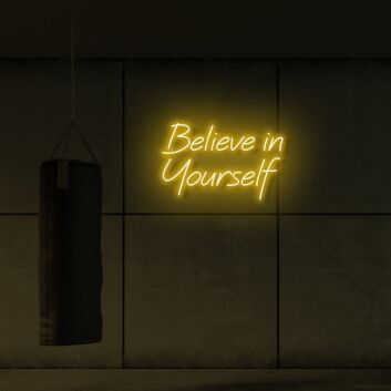 Believe In Yourself LED Neon Sign