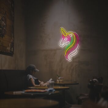 Colorful Unnico LED Neon Sign