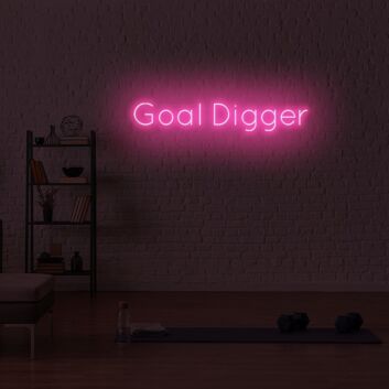 Goal Digger LED Sign