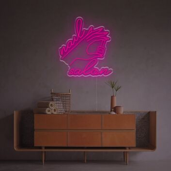 Nail Salon Hand and Polish LED Neon Sign