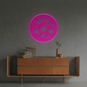 Winter Soldier Shield LED Neon Sign