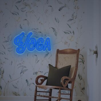 Yoga For Home LED Neon Sign