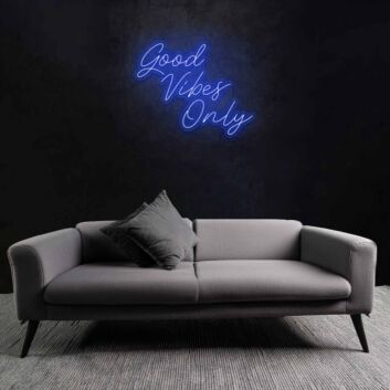 Good Vibes Only LED Sign