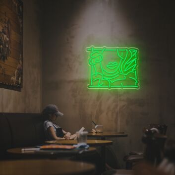 Portrait Of A Lady LED Neon Sign