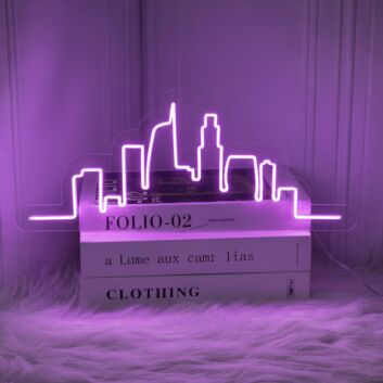 Los Angeles City Neon Sign