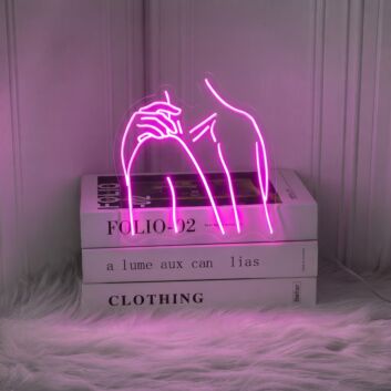 A Thinker Neon Sign