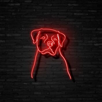 Rottweiler Neon Sign