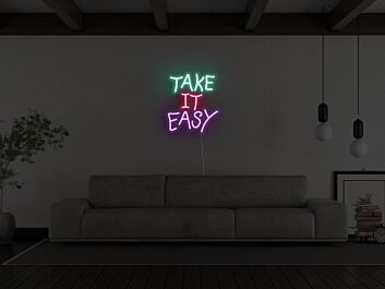 Take It Easy Neon Sign