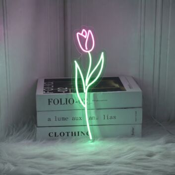 Tulip Version 2 Neon Sign