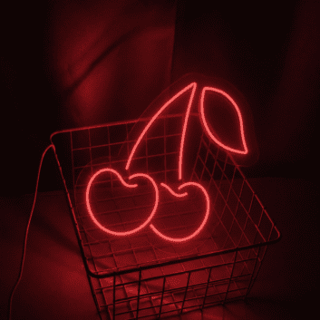 Cherry LED Neon Sign