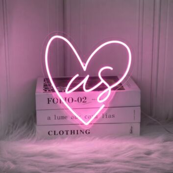 Us Neon Sign
