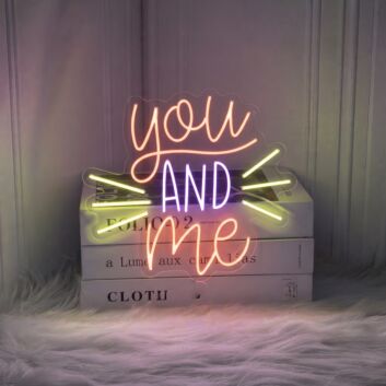 You And Me Neon Sign