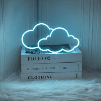 Clouds Neon Sign