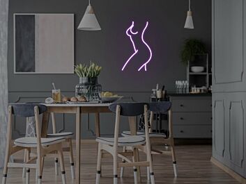 Female Body Neon Sign