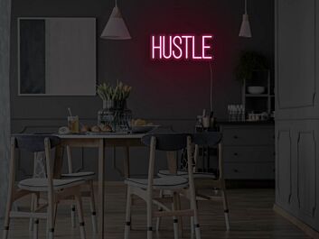 Hustle Neon Sign