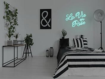 La Vie En Rose Neon Sign