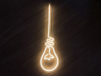 Lightbulb Neon Sign