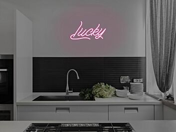 Lucky Neon Sign