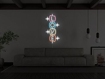Retro Love Neon Sign
