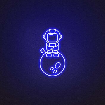 Astronaut Neon Sign