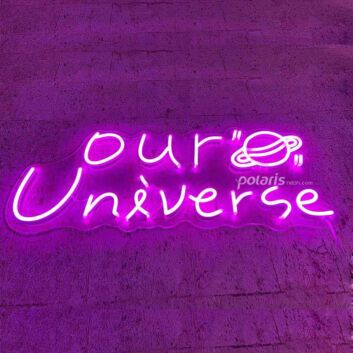 Bts Our Universe Neon Sign