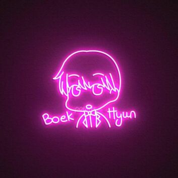 Cute Baekhyun Neon Sign