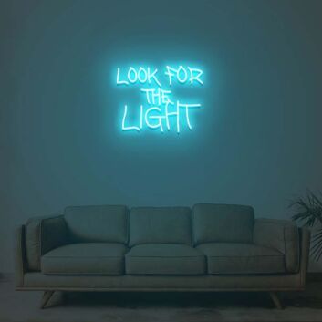 Looking For The Light 2 Neon Sign
