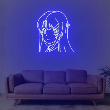 Mai Sakurajima Neon Sign