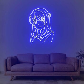 Mai Sakurajima 2 Neon Sign