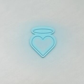 Angel Heart LED Neon Sign