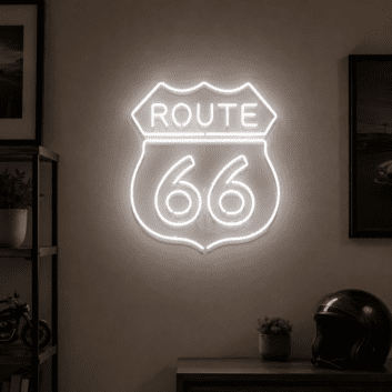 Route 66 Neon Sign