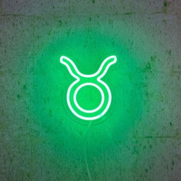 Taurus Zodiac Neon Sign