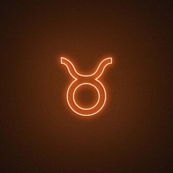 Taurus Zodiac Neon Sign