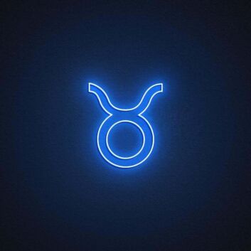 Taurus Zodiac Neon Sign