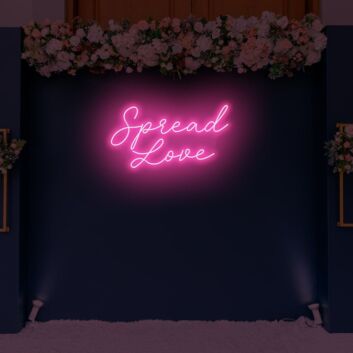 Spread Love LED Sign