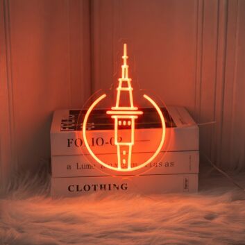 Auckland City Icon Neon Sign