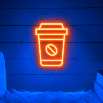 Hot Coffee Neon Sign