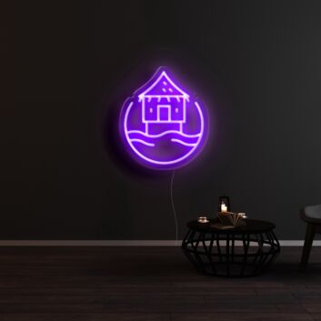 Maldives Icon Neon Sign