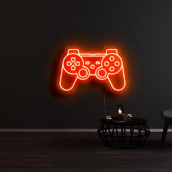 PS4 Game Console Neon Sign