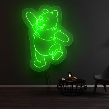 Winnie The Pooh Dancing Neon Sign