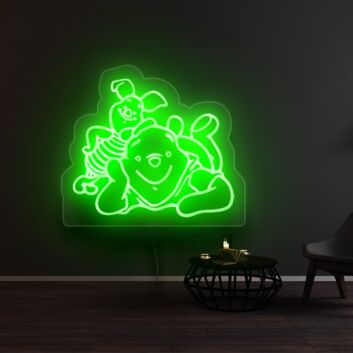 Winnie The Pooh Piglet Friend Neon Sign