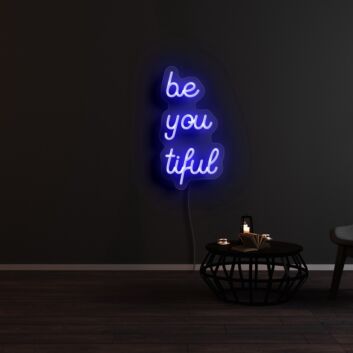 Beyoutiful Neon Sign