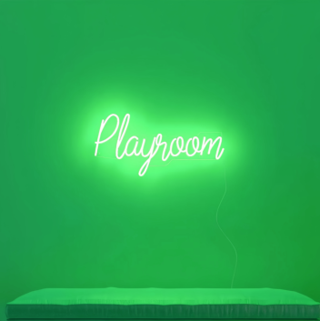 &quot;Playroom LED Neon Sign: Brighten Your Play Space with Colorful Fun&quot;
