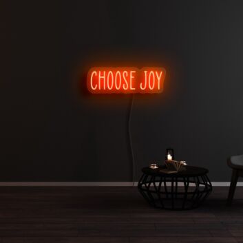 Choose Joy Neon Sign