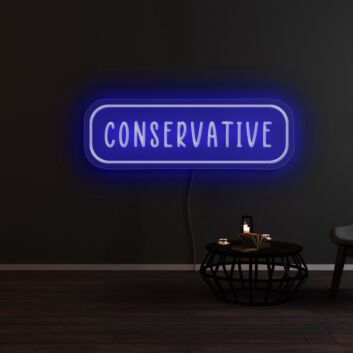 Conservative Neon Sign