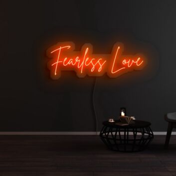 Fearless Girl Neon Sign