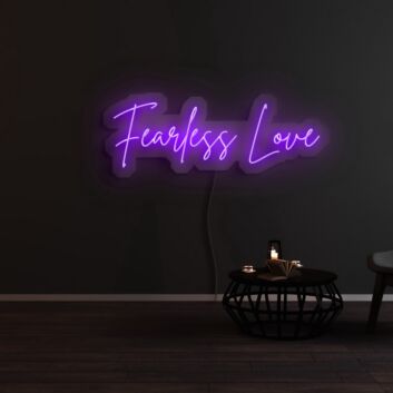 Fearless Girl Neon Sign