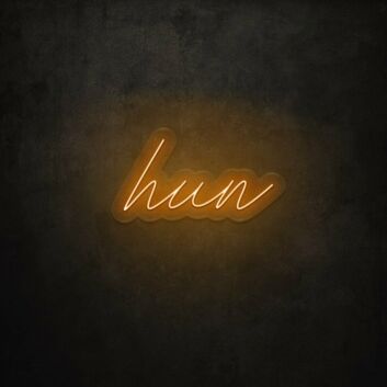 Hun LED Neon Sign