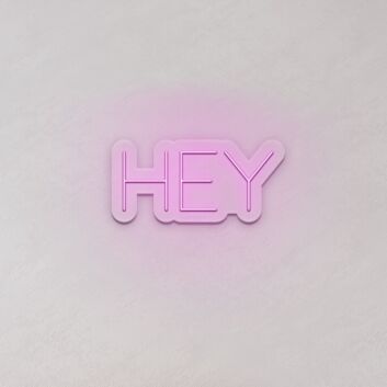 Hey LED Neon Sign